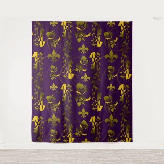 Assault on the Medieval Castle 1 Wandteppich (Vorderseite)