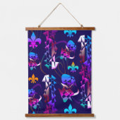 Assault on the Medieval Castle 3 Wandteppich Mit Holzrahmen (Vorderseite)