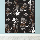 Assault on the Medieval Castle 4 Leinwanddruck (Insitu (Holzboden))