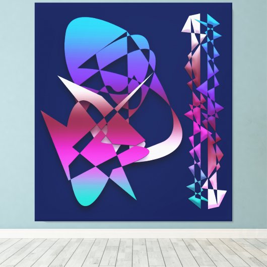 Assault on the Medieval Castle Leinwanddruck (Insitu (Holzboden))