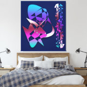 Assault on the Medieval Castle Leinwanddruck (Insitu (Schlafzimmer))