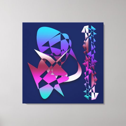 Assault on the Medieval Castle Leinwanddruck (Vorderseite)