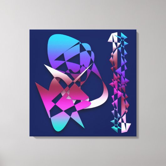 Assault on the Medieval Castle Leinwanddruck (Vorderseite)