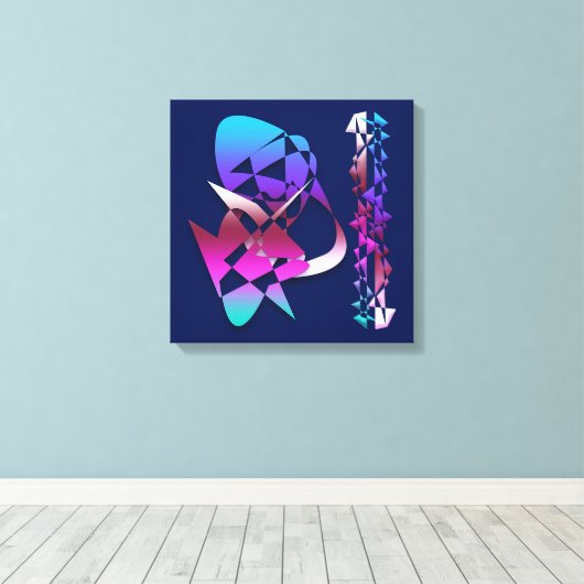 Assault on the Medieval Castle Leinwanddruck (Insitu (Holzboden))