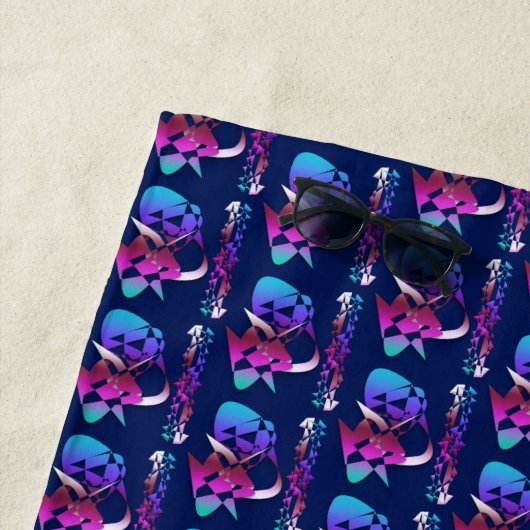 Assault on the Medieval Castle Strandtuch (Beispiel)