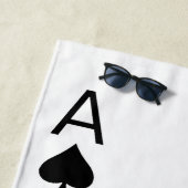 Assblatt Strandtuch (Beispiel)