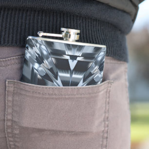 Asscher-Cut Diamond Macro - Spiegelhalle Flachmann