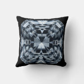 Asscher-Cut Diamond Macro - Spiegelhalle Kissen (Rückseite)