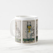 Asse der Tarot-Schale Kaffeetasse (Vorderseite Links)