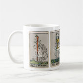 Asse der Tarot-Schale Kaffeetasse (Links)