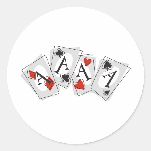 Asse hoch runder aufkleber (Vorderseite)