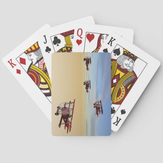 Asse hoch spielkarten (Rückseite)