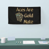 Asse sind Gold Mate, Banner (Messe)