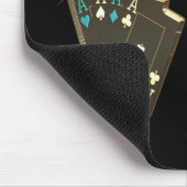 Asse sind Gold-Mate, Mousepad (Ecke)