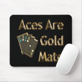 Asse sind Gold-Mate, Mousepad (Mit Mouse)
