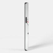 Asse über dem Rest Silber iPhone Hülle (Rechte Seite)