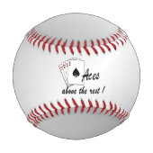 Asse über dem Silber der Erholung Baseball (Vorderseite)