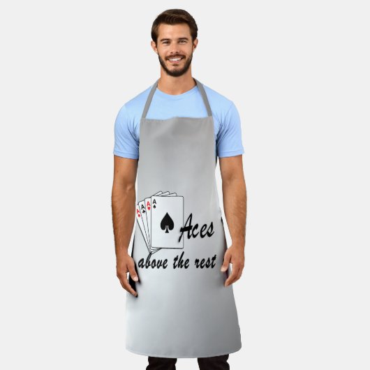 Asse über dem Silber der Erholung Schürze (Getragen)