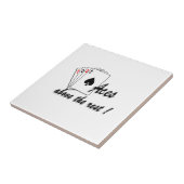 Asse über der Erholung Fliese (Seite)