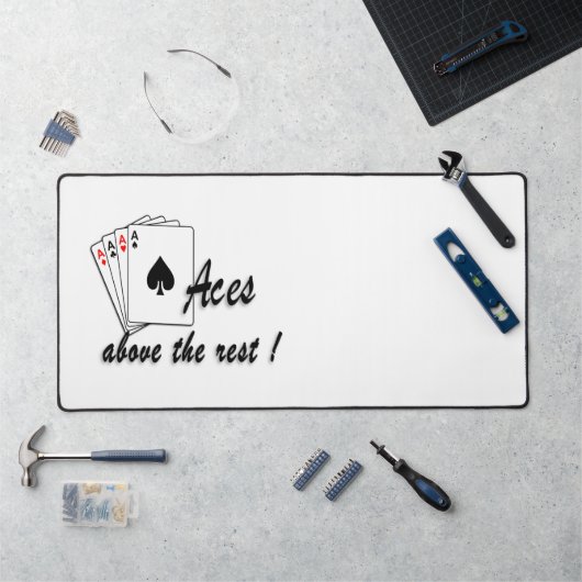Asse über der Erholung Schreibtischunterlage (Arbeitsplatz)