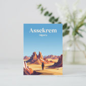 Assekrem Algerien Postkarte (Stehend Vorderseite)