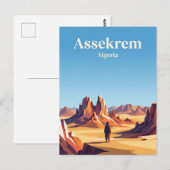 Assekrem Algerien Postkarte (Vorne/Hinten)