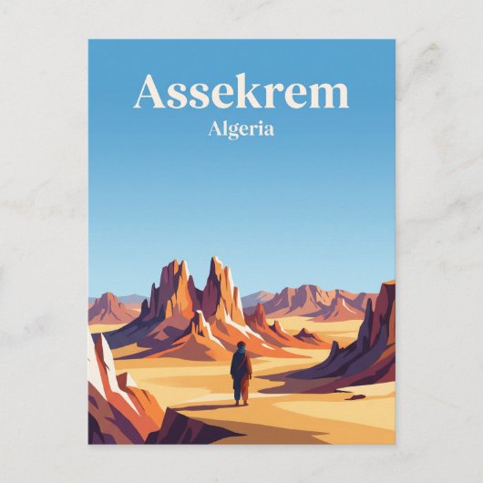 Assekrem Algerien Postkarte (Vorderseite)