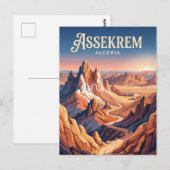 Assekrem Algerien Postkarte (Vorne/Hinten)