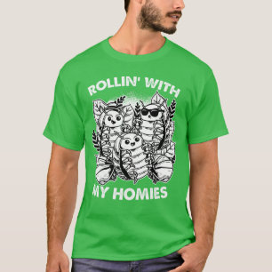 Assel Kellerassel Rollie Pollie rollt mit den Homi T-Shirt