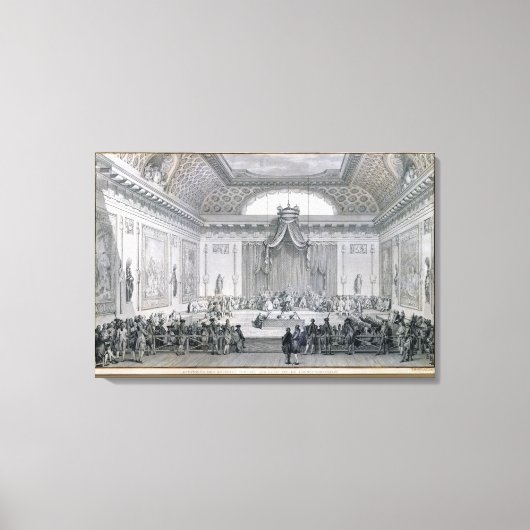 Assemblee des Notables unter Louis Leinwanddruck (Vorderseite)