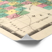 Assembly Map of Asia Poster (Ecke)