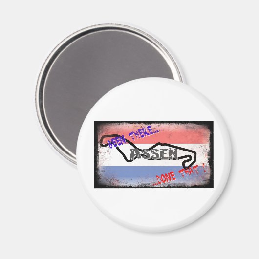 Assen - War da gemacht Magnet (Vorderseite/Rückseite)