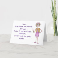 Assertive Woman Stern Vorlesung Malerei Karikatur
