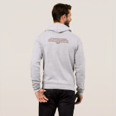 Assertiveness Zipper Sweatshirt (Schwarz voll)