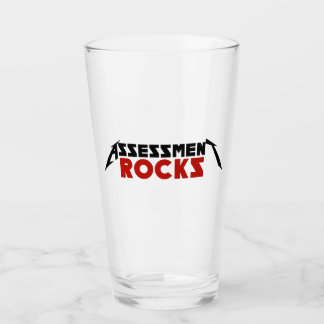 Assessment Rocks Beverage Glass Glas