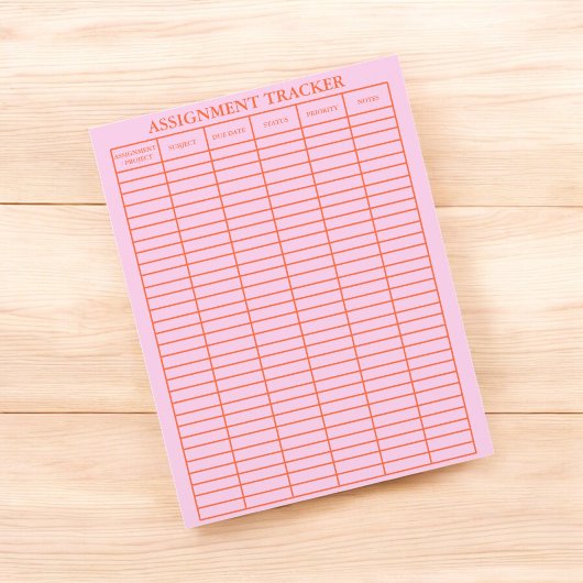 Assignment Tracker for Students Practice Stylish