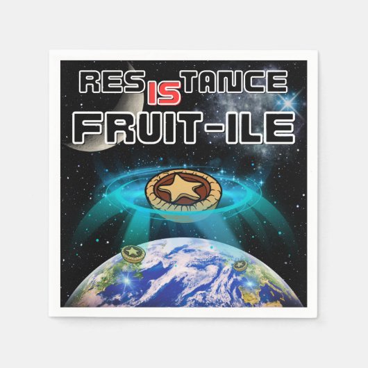 Assimilierung der Minenfelder der Erde Serviette (Vorderseite)