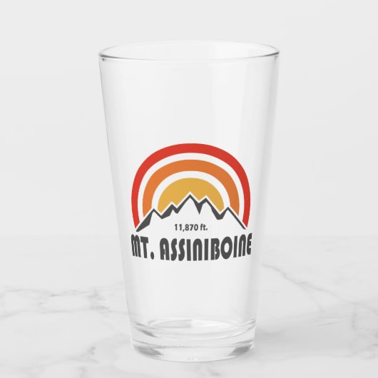Assiniboine Glas (Vorderseite)