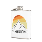 Assiniboine Retro Flachmann (Links)