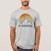 Assiniboine Retro T-Shirt (Vorderseite)