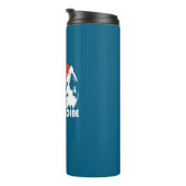 Assiniboine Sun Eagle Thermosbecher (Nach rechts gedreht)