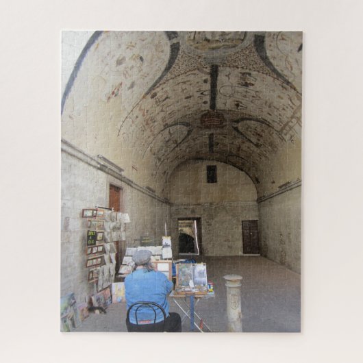 Assisi Artist bei der Arbeit Puzzle (Vertikal)