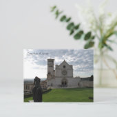 Assisi Cathedral Postkarte (Stehend Vorderseite)