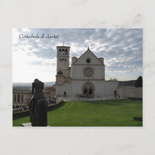 Assisi Cathedral Postkarte