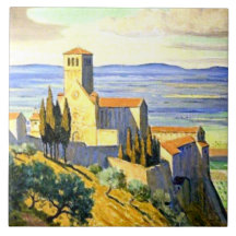 Assisi, Italien - Kunstmalerei