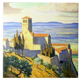 Assisi, Italien - Kunstmalerei Fliese