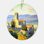 Assisi, Italien - Kunstmalerei Keramik Ornament (Links)
