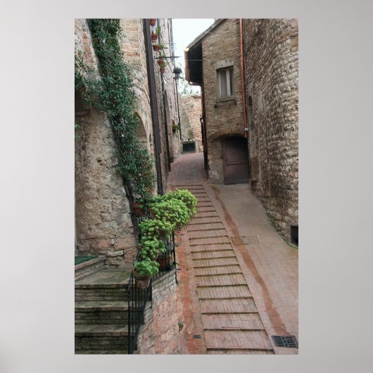 Assisi, Italien Poster (Vorne)