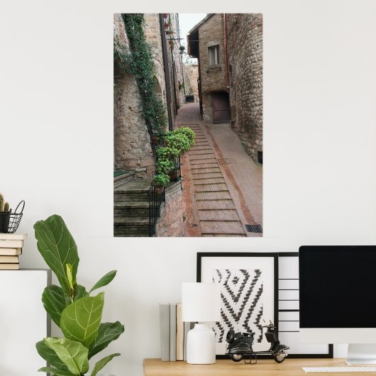 Assisi, Italien Poster (Heimbüro)