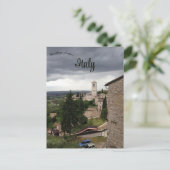 Assisi Italien Postkarte (Stehend Vorderseite)